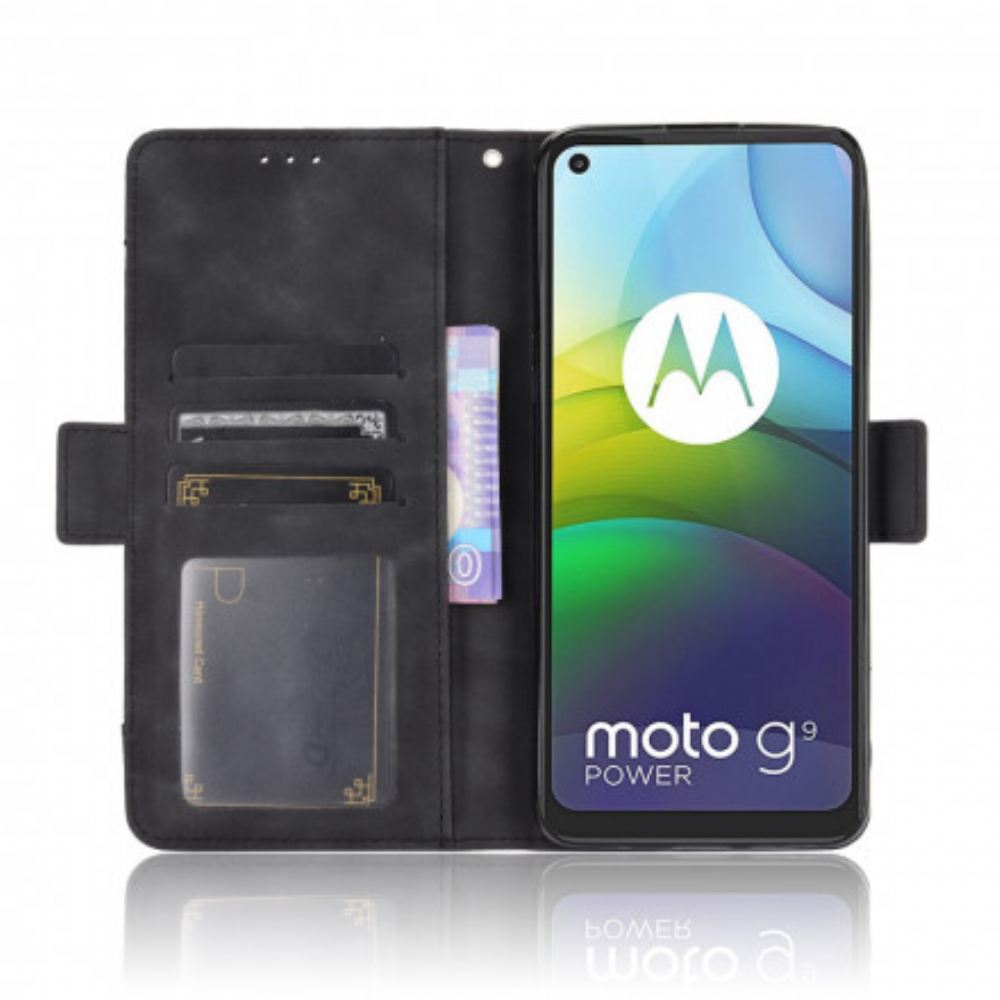 Kožené Pouzdro Na Moto G9 Power Multi-card První Třídy