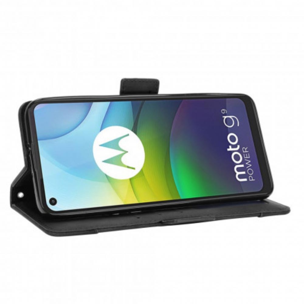 Kožené Pouzdro Na Moto G9 Power Multi-card První Třídy