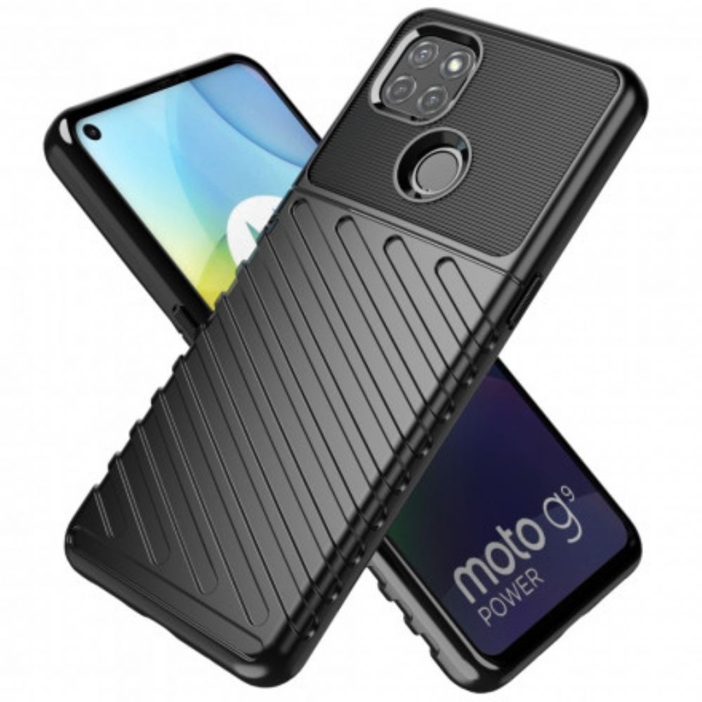 Kryt Na Moto G9 Power Hromová Řada