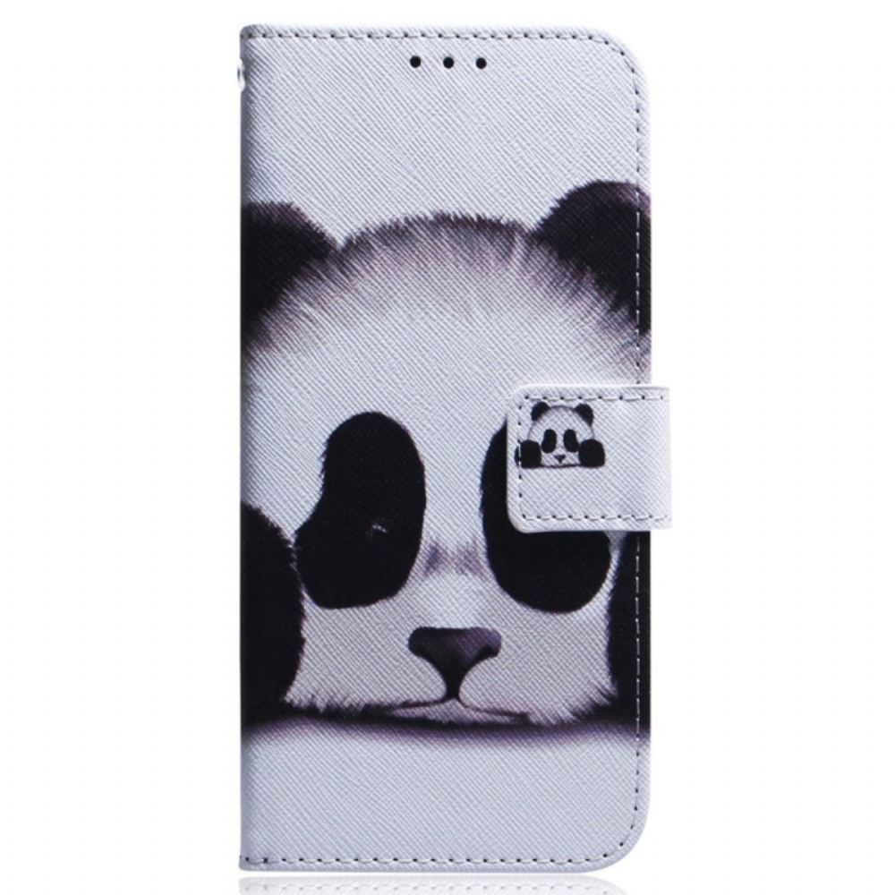 Flipové Pouzdro Na Realme C31 Krásná Panda