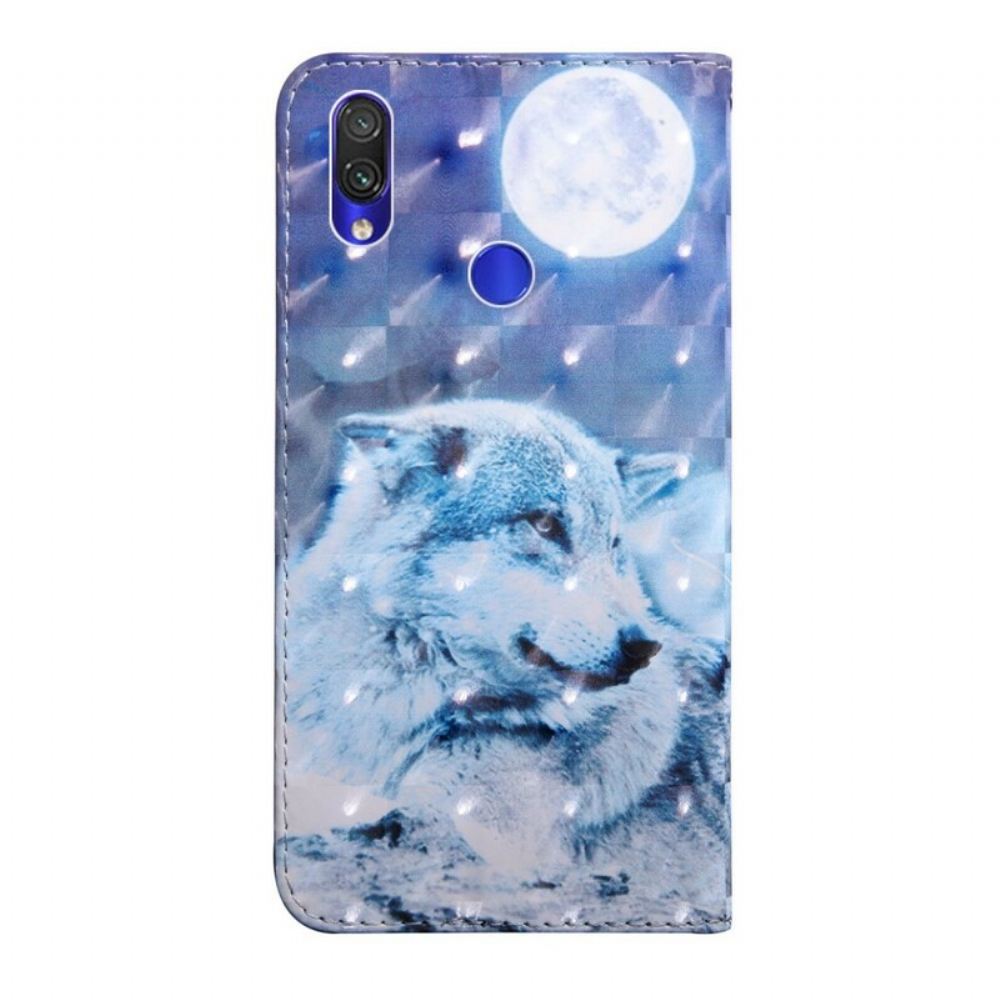 Flipové Pouzdro Na Xiaomi Redmi Note 7 Hector Vlk