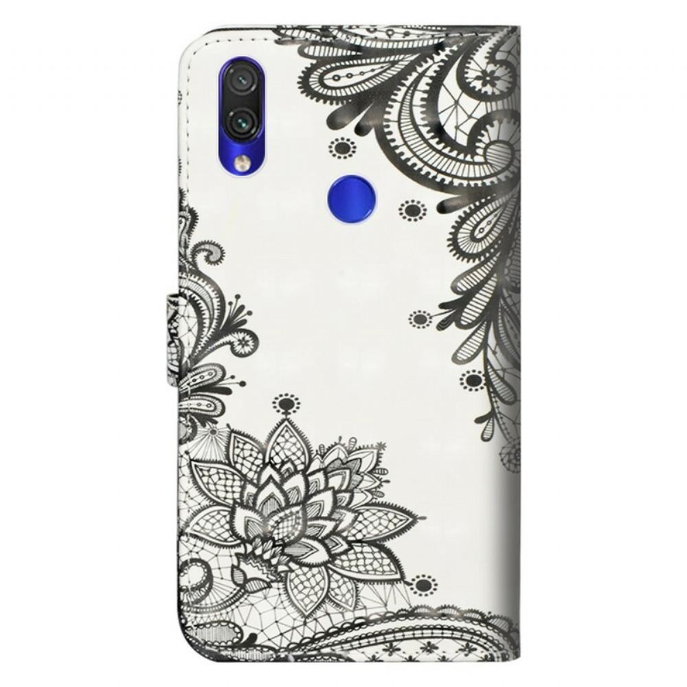 Flipové Pouzdro Na Xiaomi Redmi Note 7 Krajková Mandala