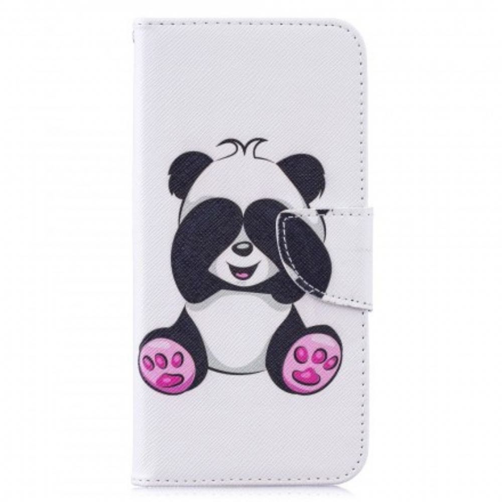 Flipové Pouzdro Na Xiaomi Redmi Note 7 Panda Zábava