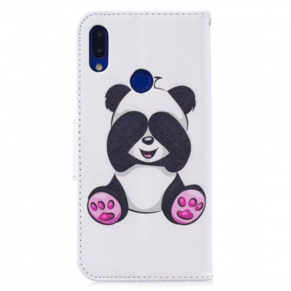 Flipové Pouzdro Na Xiaomi Redmi Note 7 Panda Zábava