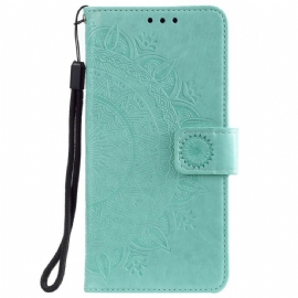 Flipové Pouzdro Na Xiaomi Redmi Note 7 Sluneční Mandala