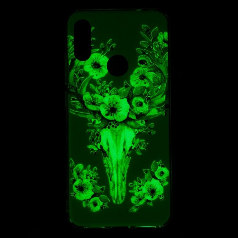 Kryty Na Mobil Na Xiaomi Redmi Note 7 Fluorescenční Květ Elk