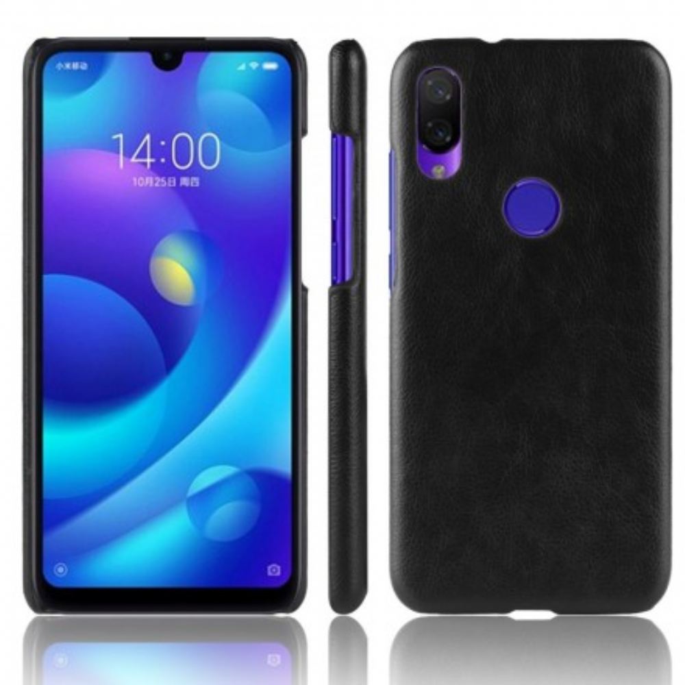 Kryty Na Mobil Na Xiaomi Redmi Note 7 Kožený Efekt Litchi