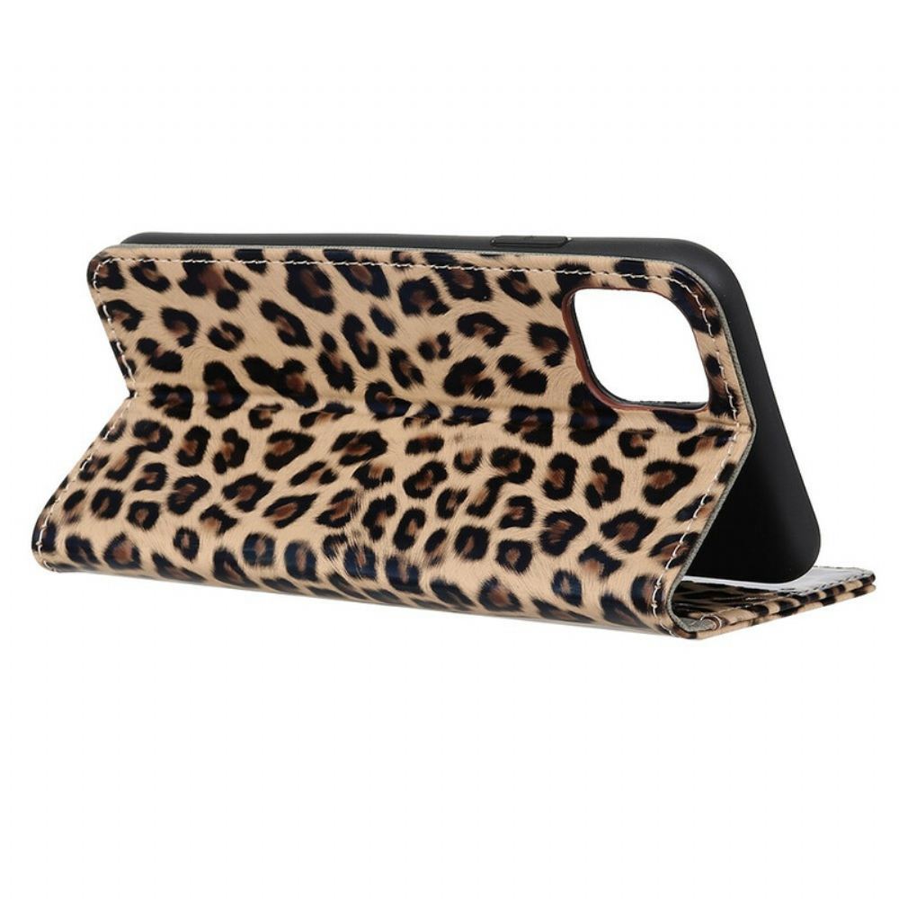 Flipové Pouzdro Na iPhone 11 Pro Max Leopard