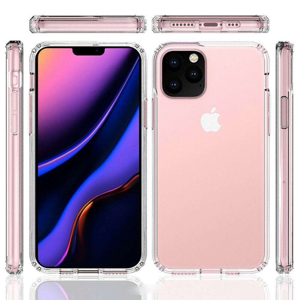 Kryt Na iPhone 11 Pro Max Bezešvý Hybridní Design