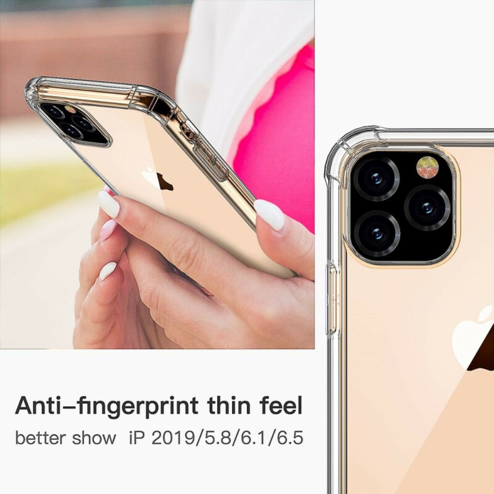 Kryt Na iPhone 11 Pro Max Průhledný Design Leeu