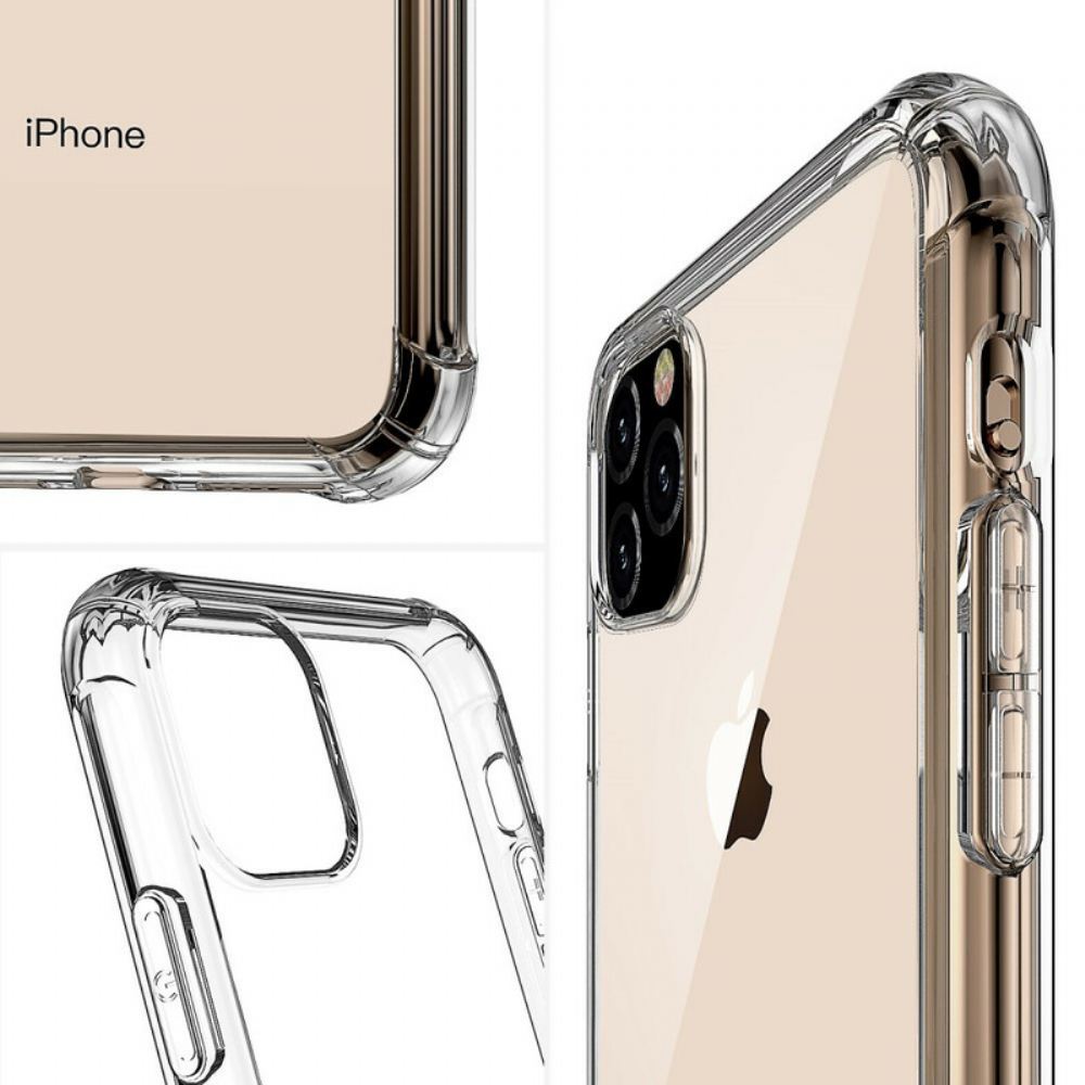 Kryt Na iPhone 11 Pro Max Průhledný Design Leeu