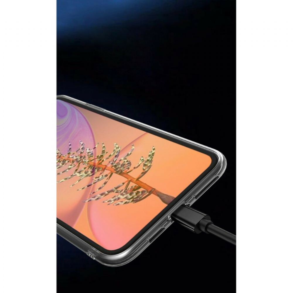 Kryt Na iPhone 11 Pro Max Transparentní S Ring-support