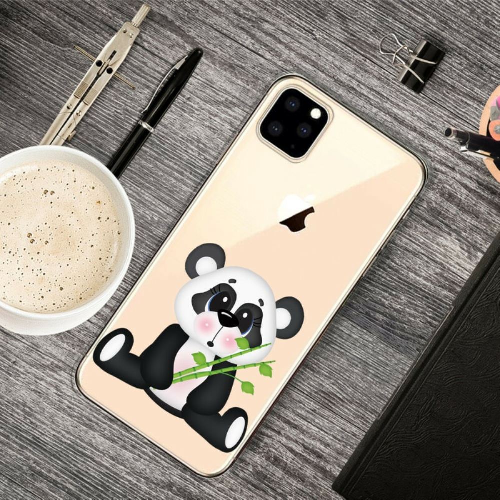 Kryt Na iPhone 11 Pro Max Transparentní Smutná Panda