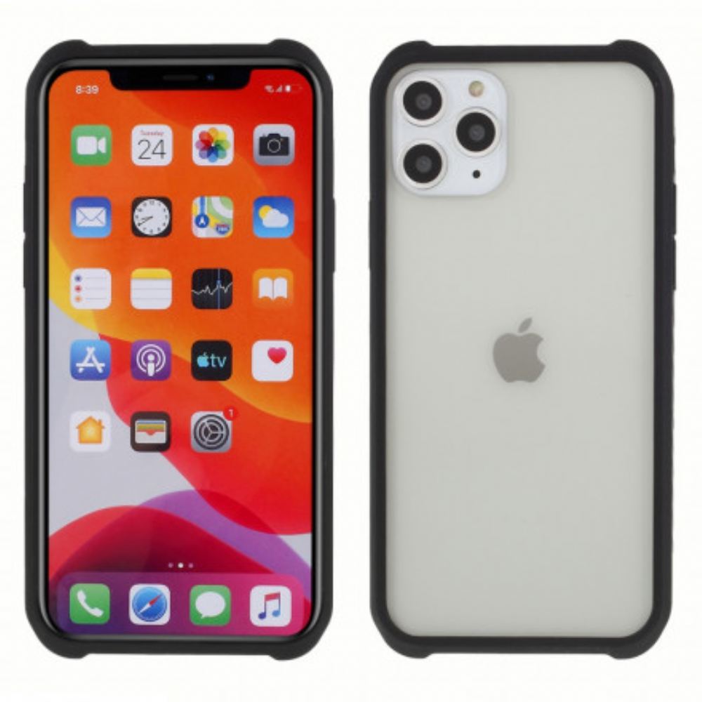 Kryt Na iPhone 11 Pro Max Tvrzené Sklo A Silikon S Filmem