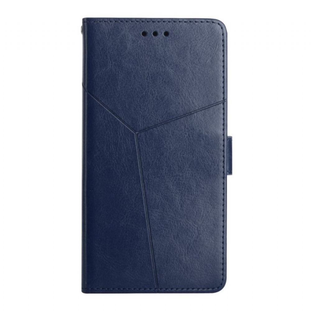 Kožené Pouzdro Na Xiaomi Redmi Note 12 5G Na Lana Y Strappy Design