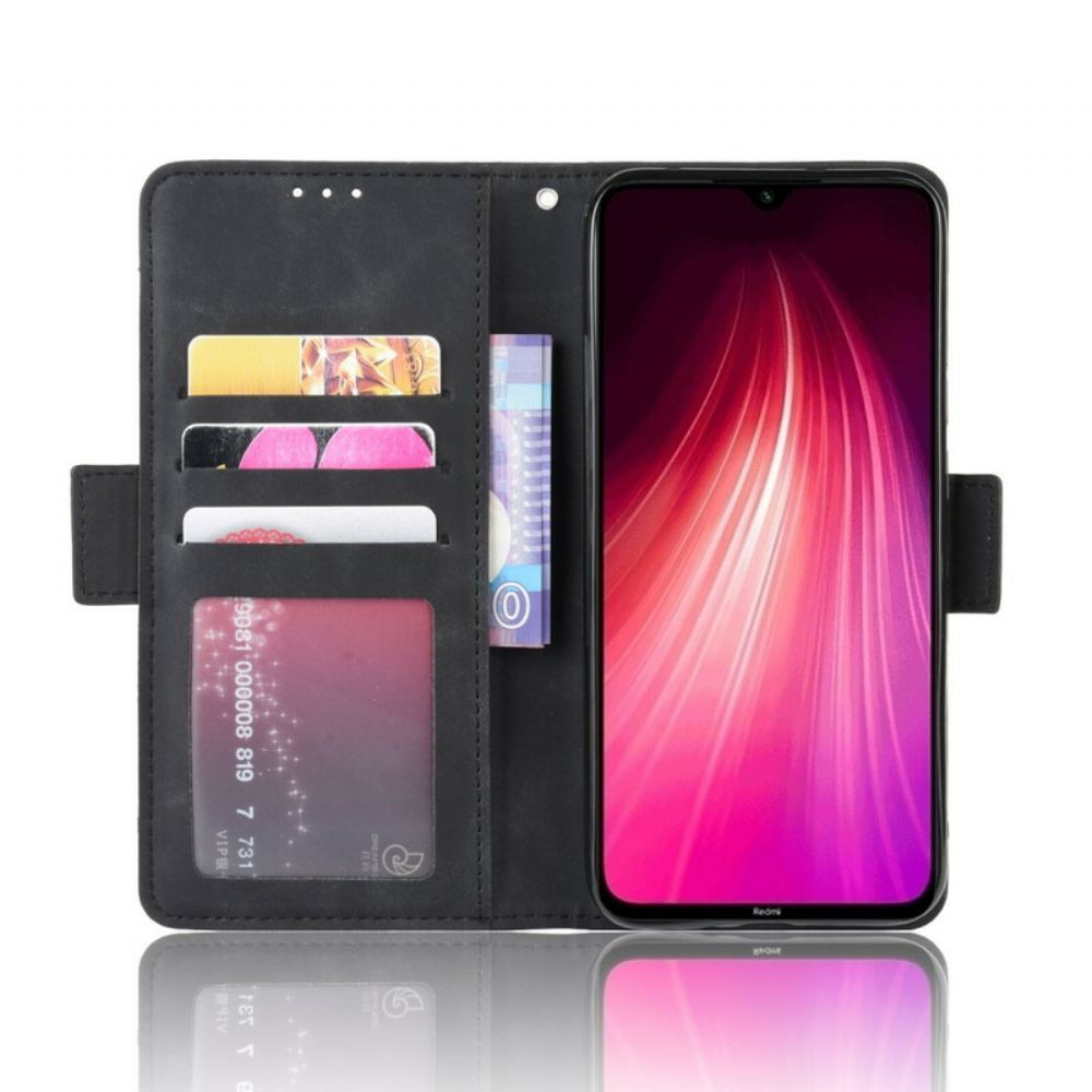 Flipové Pouzdro Na Xiaomi Redmi Note 8 Multi-card První Třídy