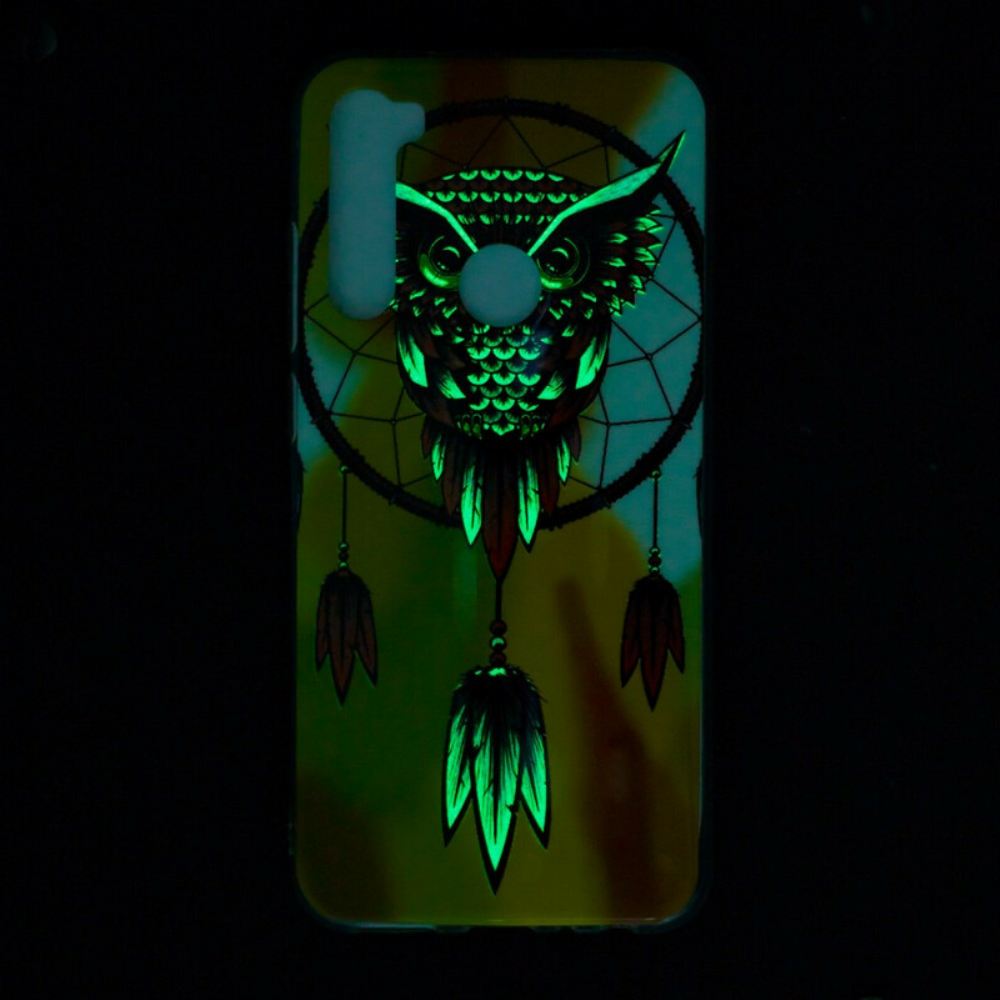 Kryt Na Xiaomi Redmi Note 8 Fluorescenční Lapač Snů Sovy