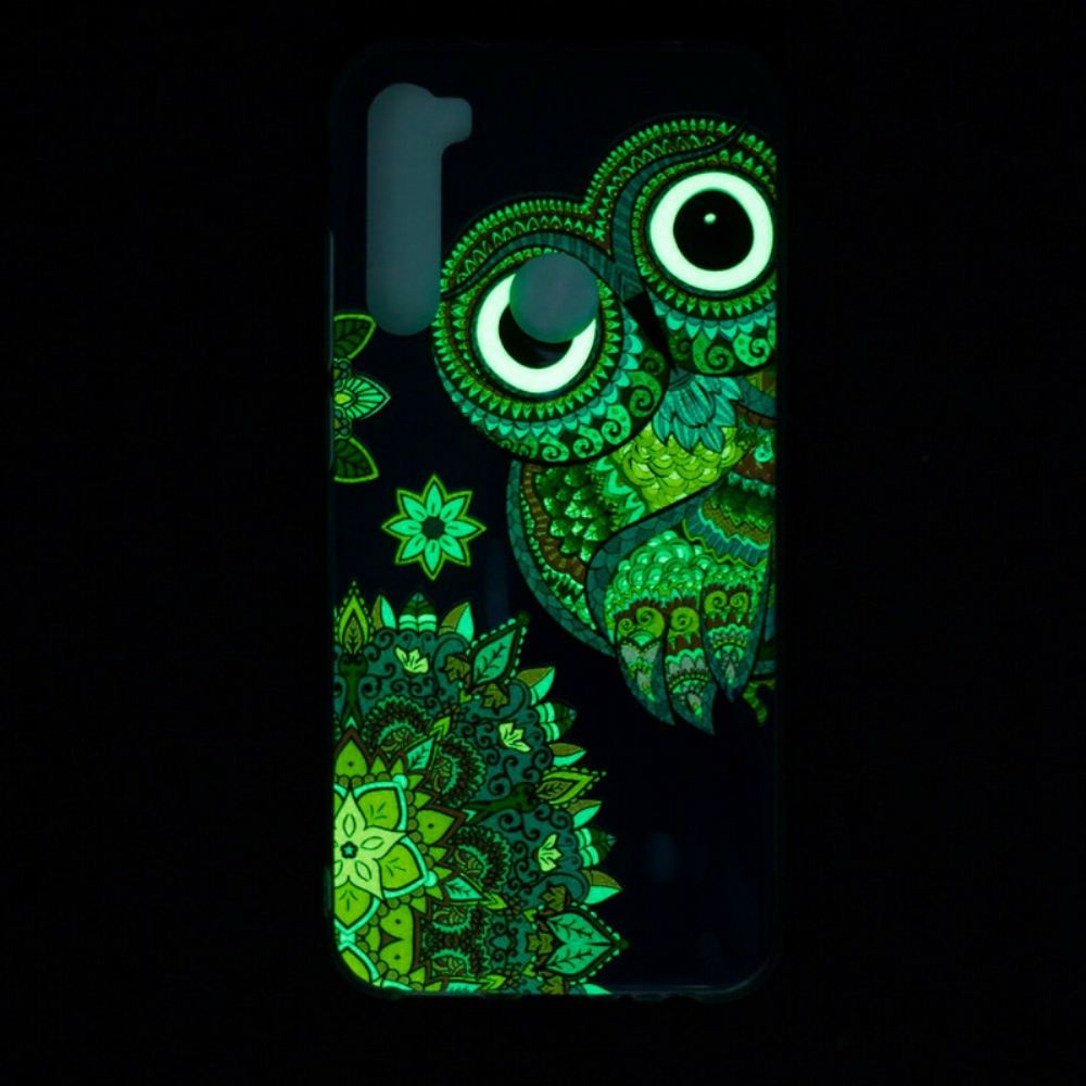 Kryt Na Xiaomi Redmi Note 8 Mandala Fluorescenční Sova