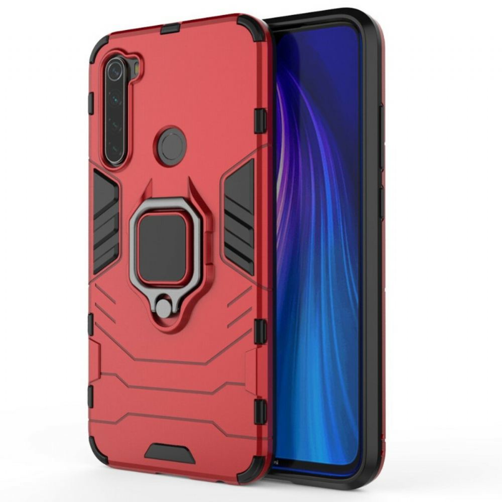 Kryt Na Xiaomi Redmi Note 8 Odolný Vůči Prstenu