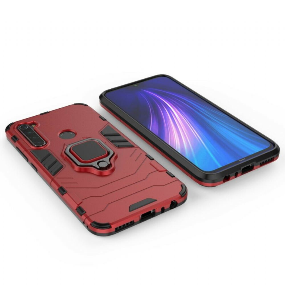 Kryt Na Xiaomi Redmi Note 8 Odolný Vůči Prstenu