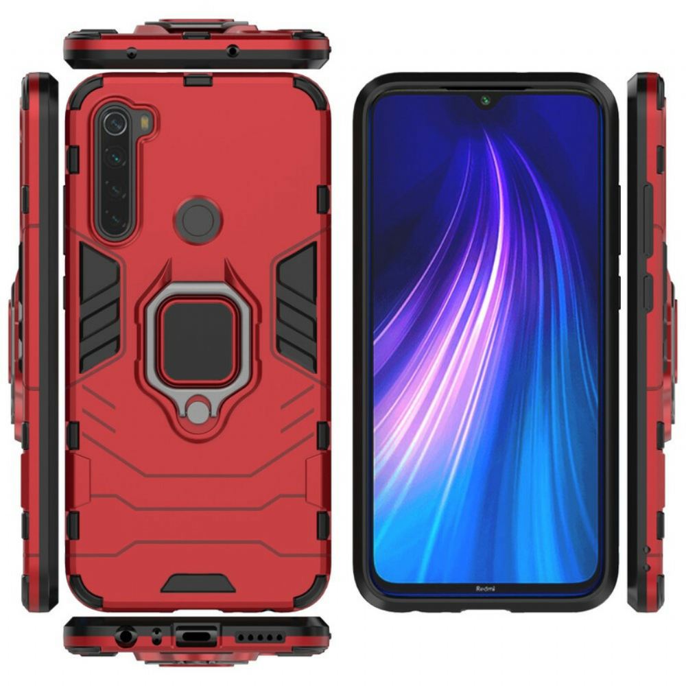 Kryt Na Xiaomi Redmi Note 8 Odolný Vůči Prstenu