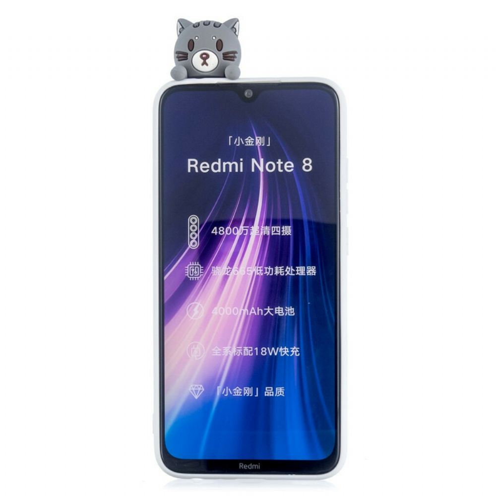 Kryt Na Xiaomi Redmi Note 8 Okouzlující Kočička 3d