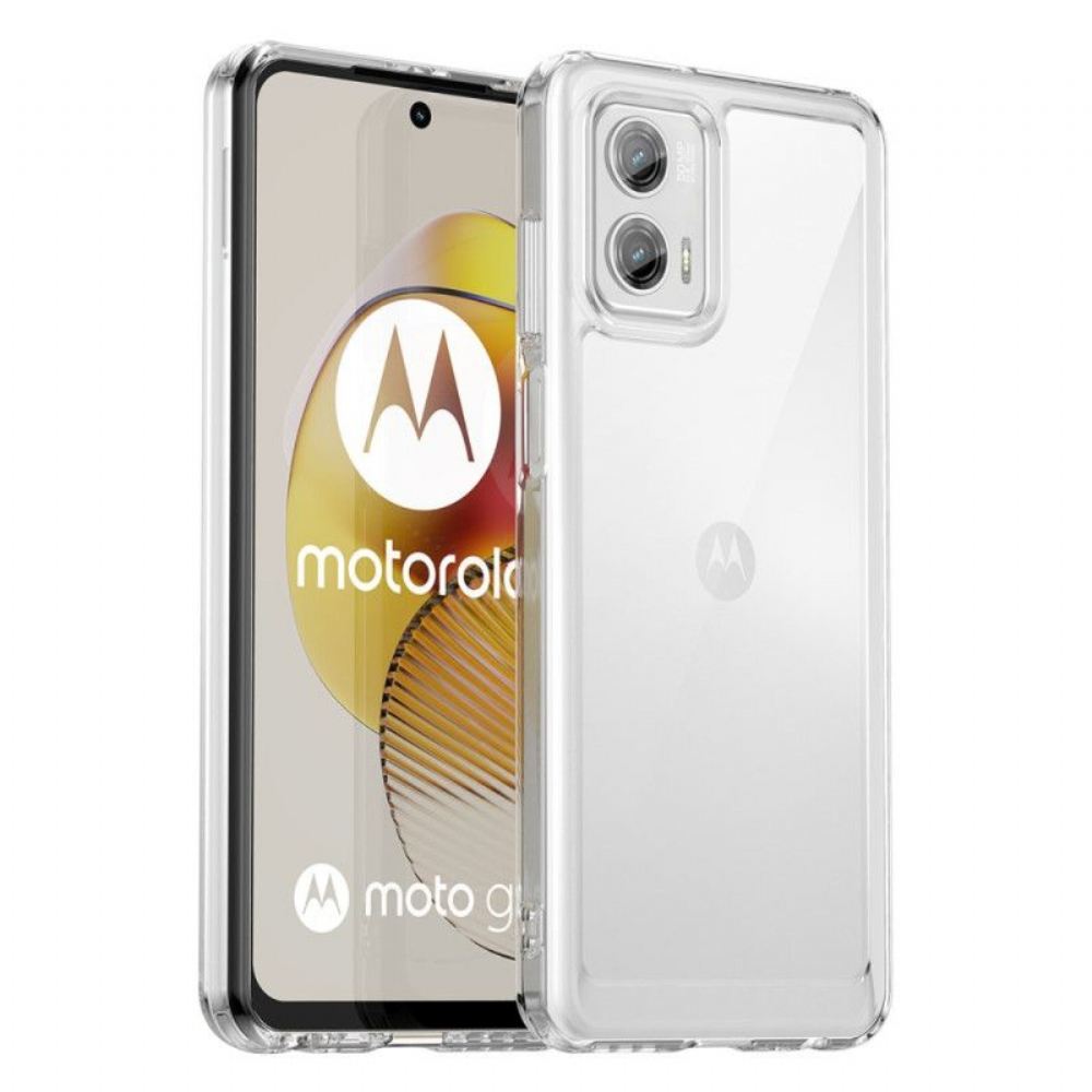 Kryty Na Mobil Na Moto G73 5G Transparentní Hybrid