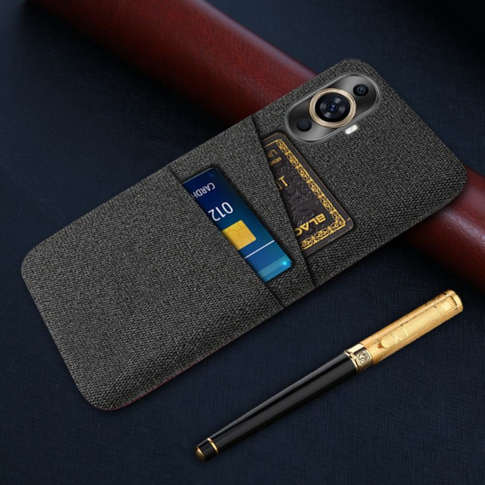 Kryt Huawei Nova 11 Pro Fabric Card Holder