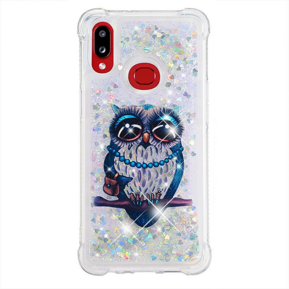 Kryt Na Samsung Galaxy A10s Slečna Glitter Owl