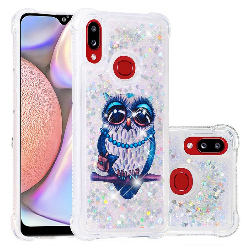 Kryt Na Samsung Galaxy A10s Slečna Glitter Owl