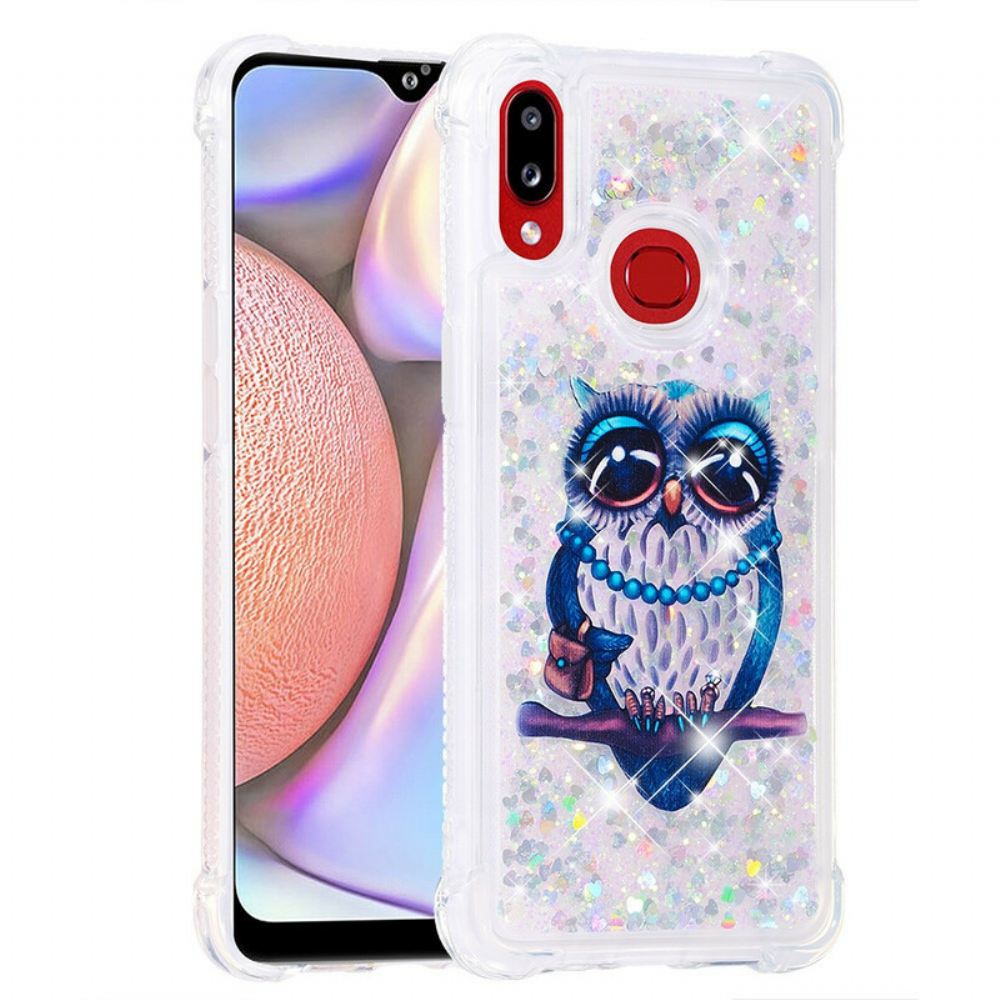 Kryt Na Samsung Galaxy A10s Slečna Glitter Owl