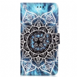 Flipové Pouzdro Na Samsung Galaxy A54 5G Na Lana Strappy Mandala