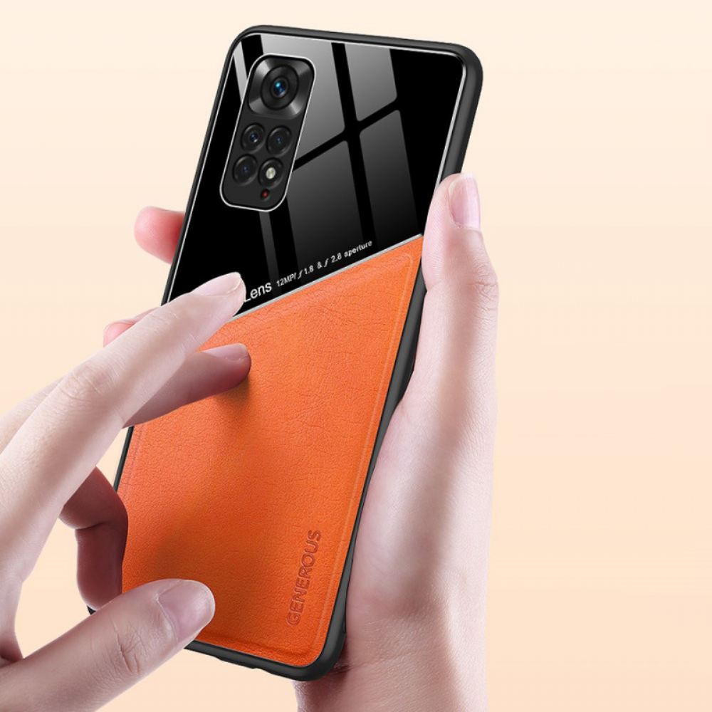 Kryt Na Xiaomi Redmi Note 11 / 11S Efekt Magnetické Kůže