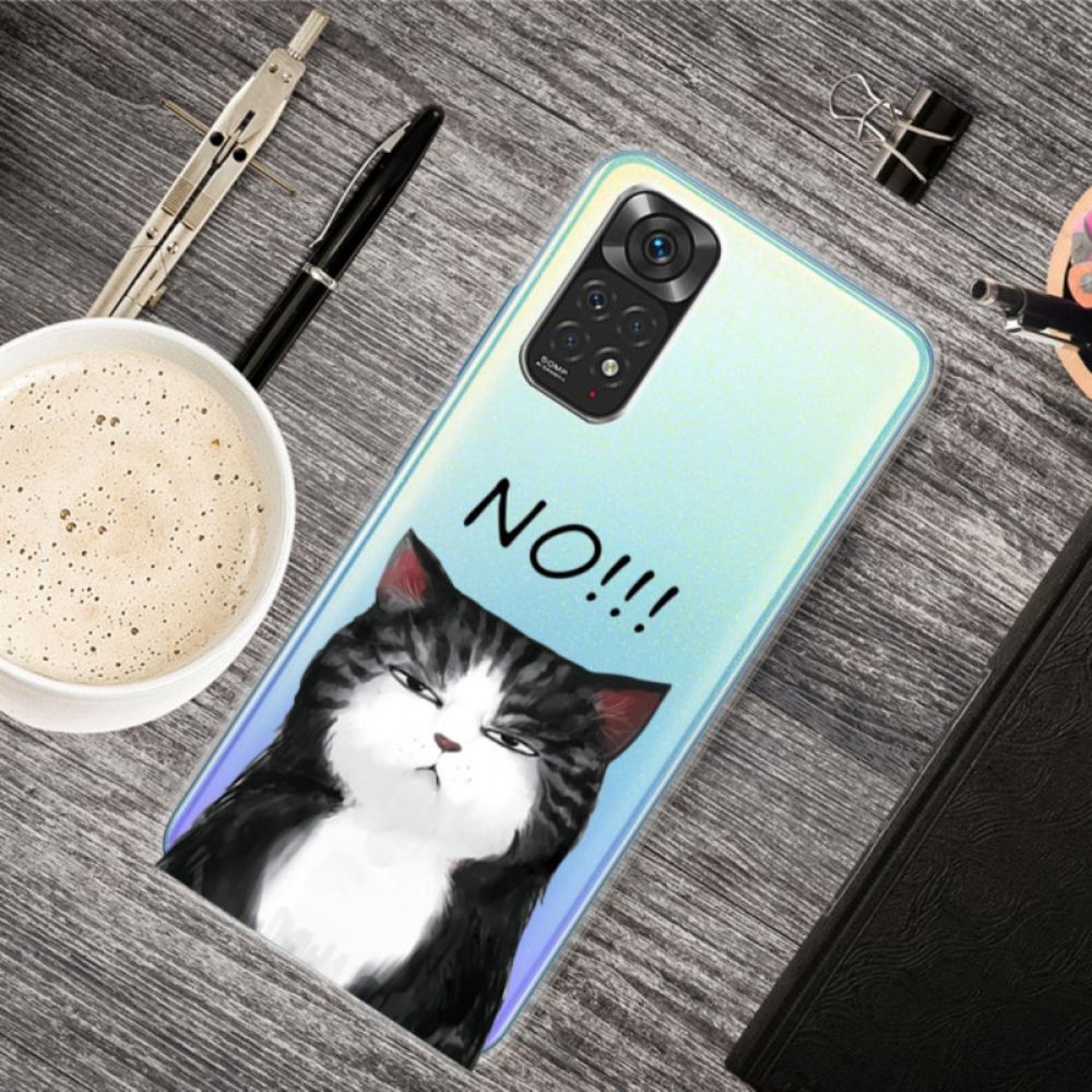 Kryt Na Xiaomi Redmi Note 11 / 11S Kočka Která Říká Ne