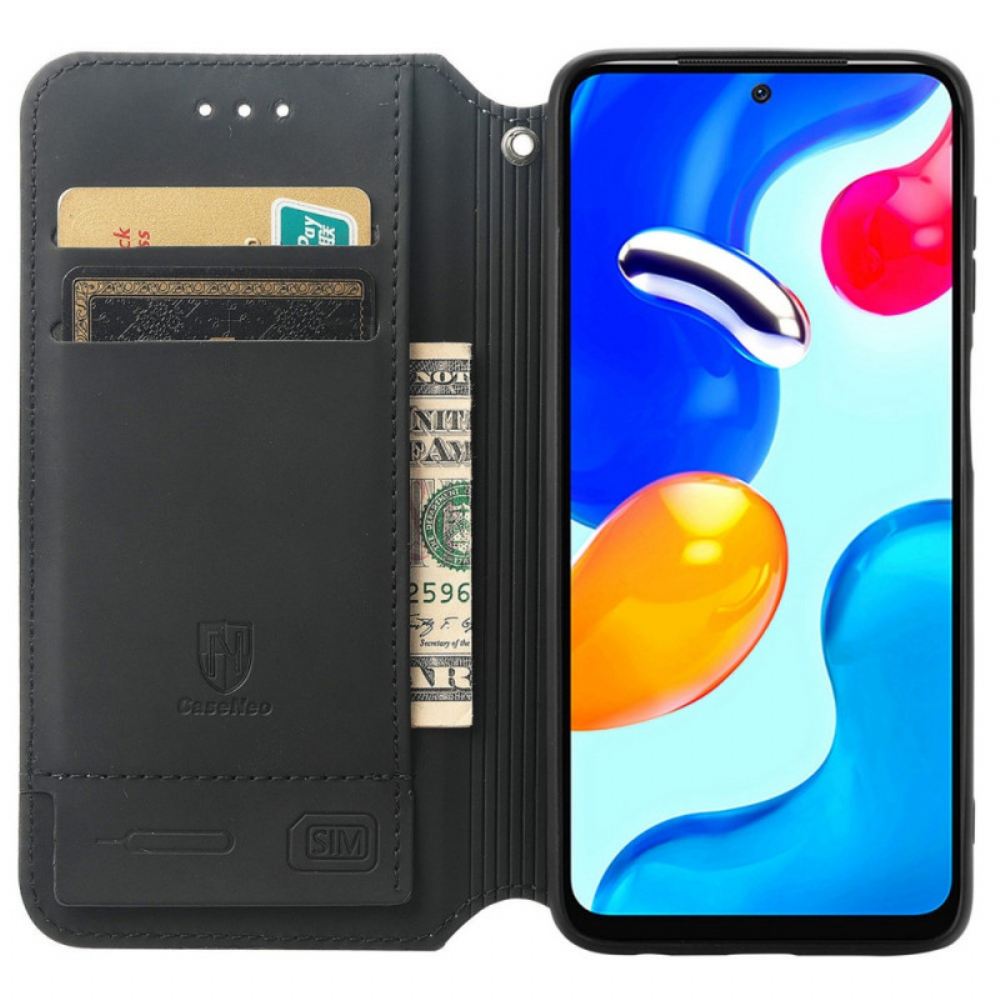 Kryty Na Mobil Na Xiaomi Redmi Note 11 / 11S Flipové Pouzdro Design Caseneo Rfid