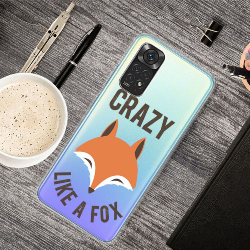 Kryty Na Mobil Na Xiaomi Redmi Note 11 / 11S Liška / Crazy Like A Fox