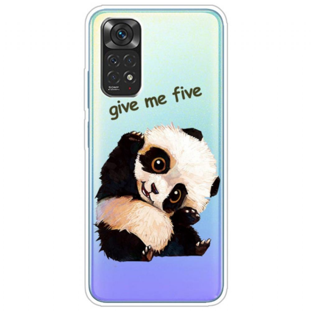 Kryty Na Mobil Na Xiaomi Redmi Note 11 / 11S Transparentní Panda Dej Mi Pětku