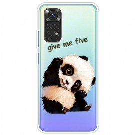 Kryty Na Mobil Na Xiaomi Redmi Note 11 / 11S Transparentní Panda Dej Mi Pětku