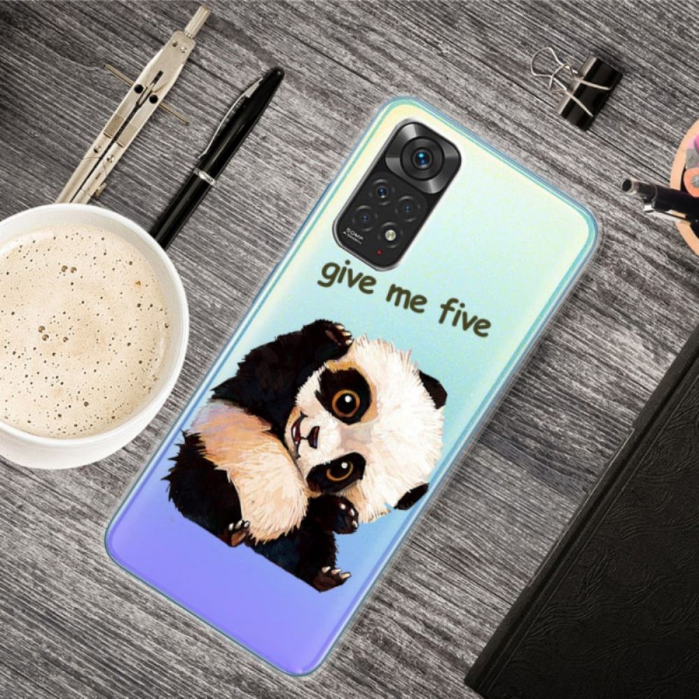 Kryty Na Mobil Na Xiaomi Redmi Note 11 / 11S Transparentní Panda Dej Mi Pětku