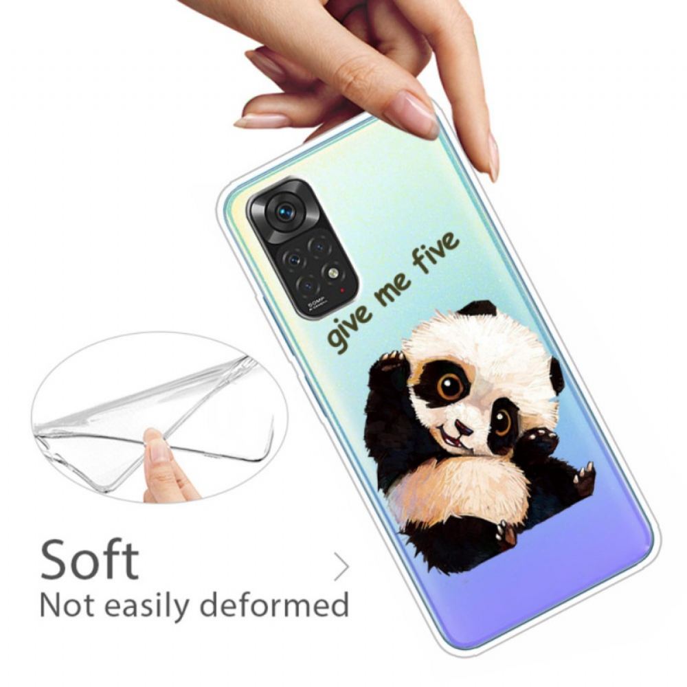 Kryty Na Mobil Na Xiaomi Redmi Note 11 / 11S Transparentní Panda Dej Mi Pětku