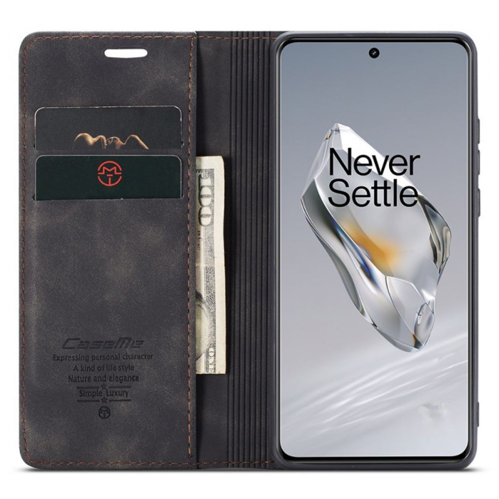 Kožené Pouzdro Folio Oneplus 12 5g Caseme