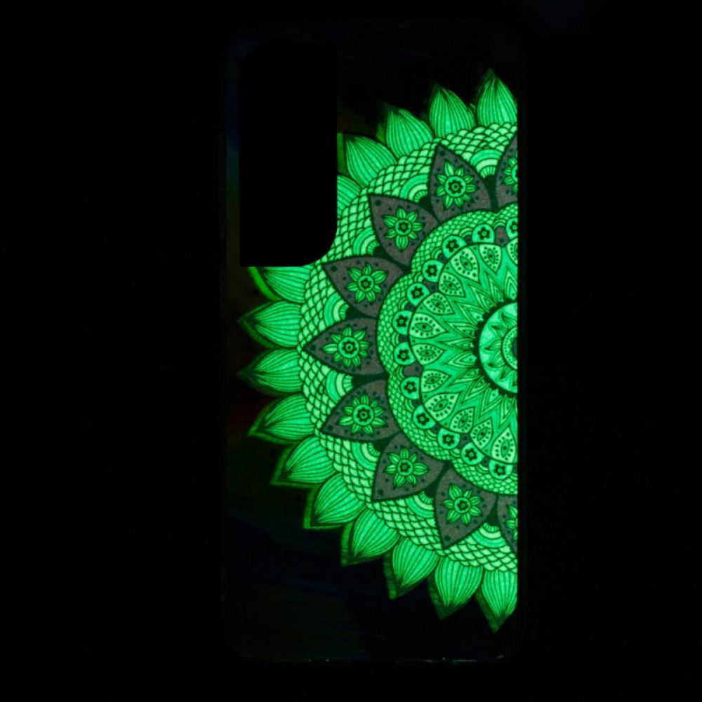 Kryt Na Samsung Galaxy S22 Plus 5G Fluorescenční Květinová Řada