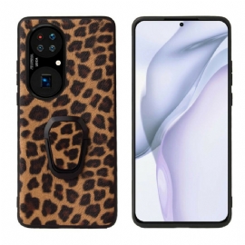 Kryt Na Huawei P50 Pro Kroužek Ve Stylu Leoparda