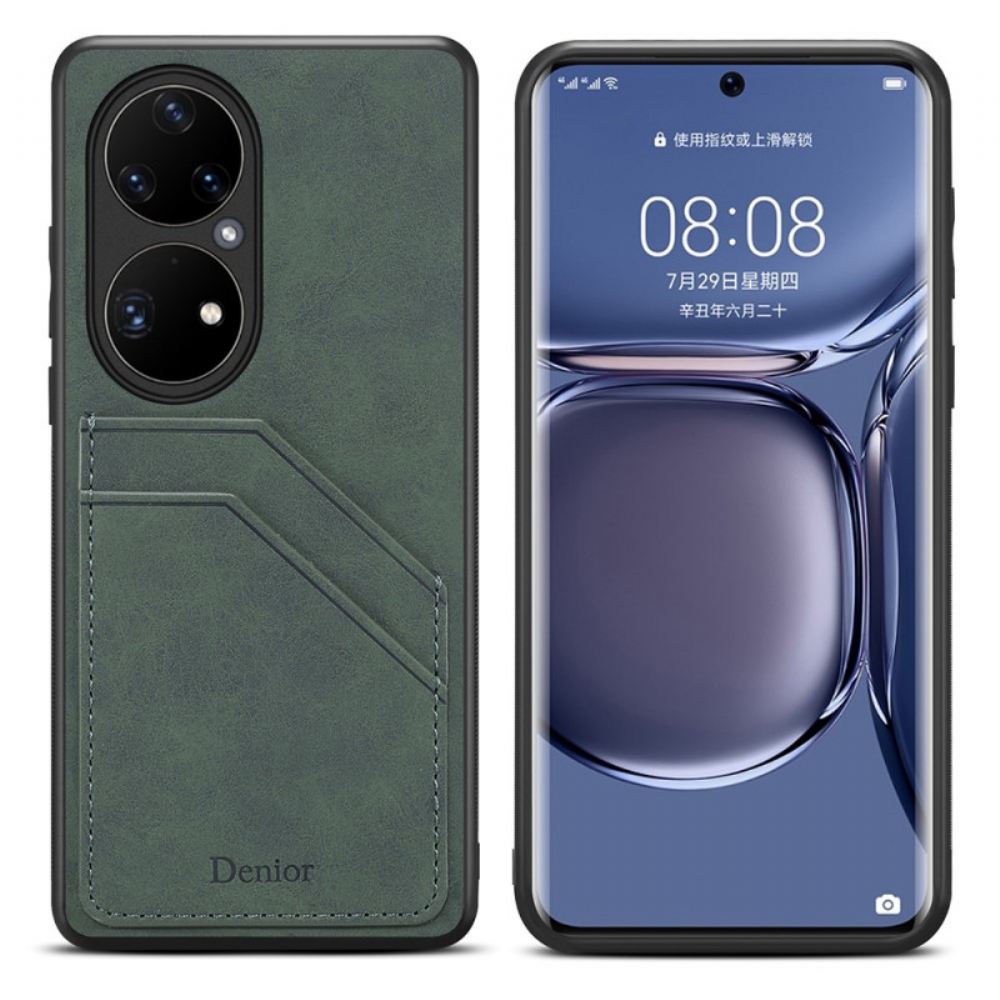 Kryty Na Mobil Na Huawei P50 Pro Držák Karty Denior Se Dvěma Sloty