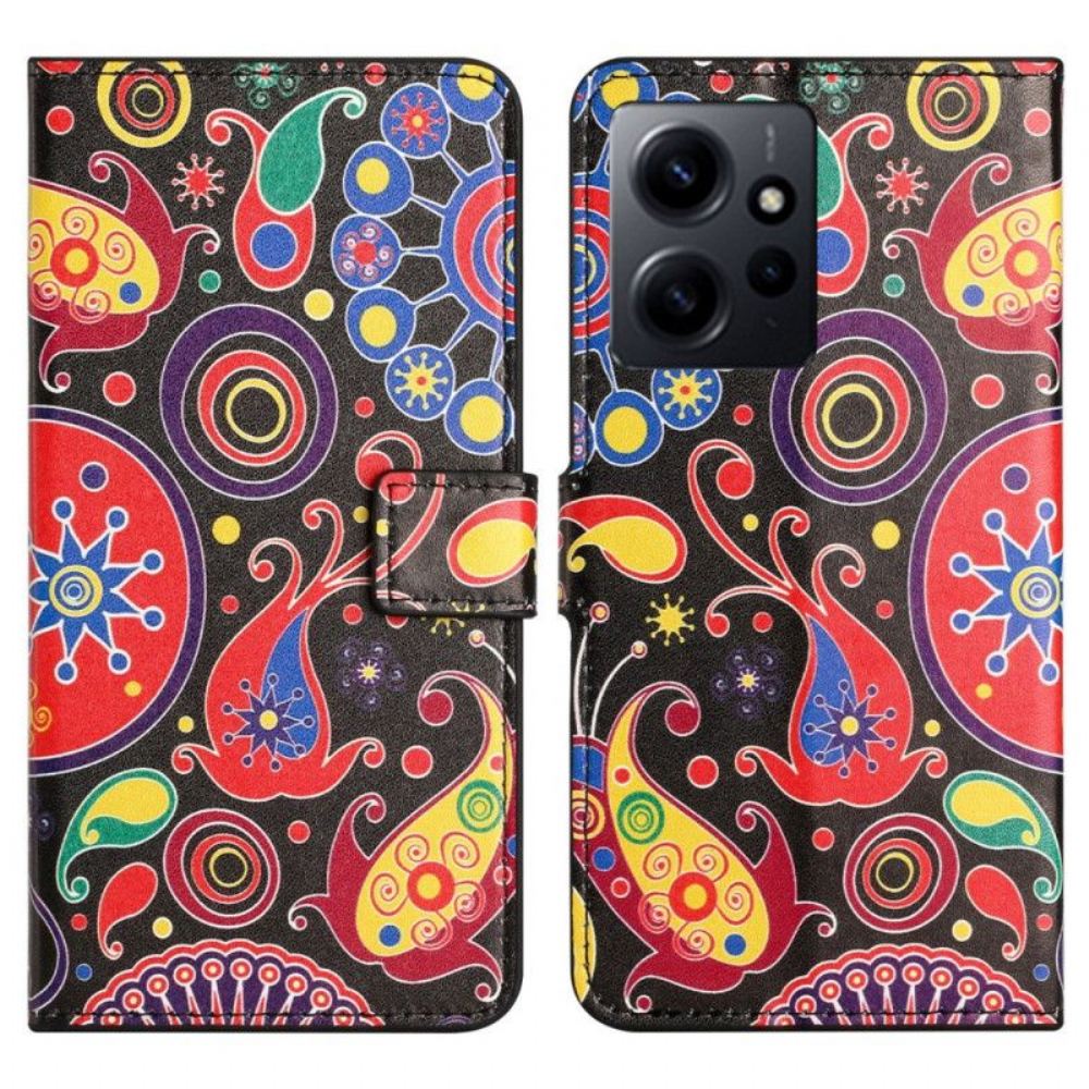 Flipové Pouzdro Na Xiaomi Redmi Note 12 4G Paisley