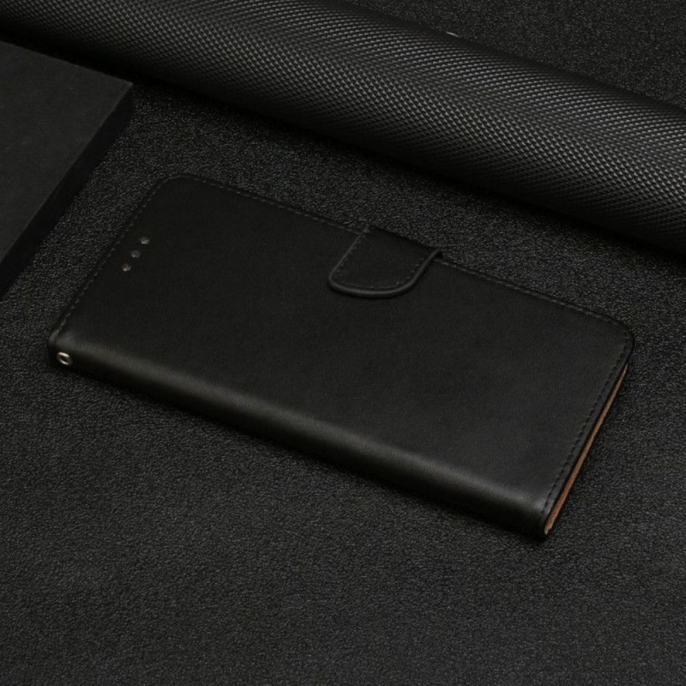 Kožené Pouzdro Na Xiaomi Redmi Note 12 4G Pravá Kůže Nappa