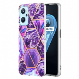 Kryty Na Mobil Na Realme 9i Okázalý Geometrický Mramor