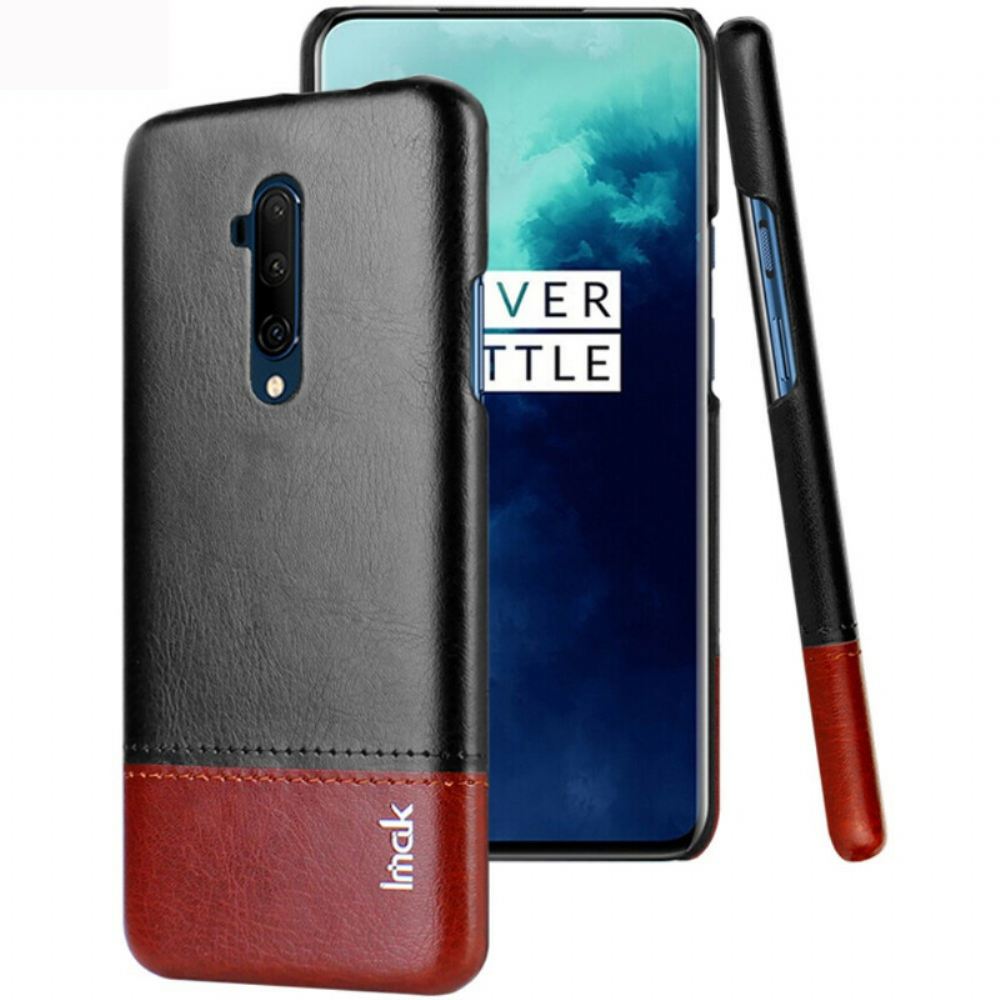 Kryt Na OnePlus 7T Pro Kožený Efekt Řady Imak Ruiyi