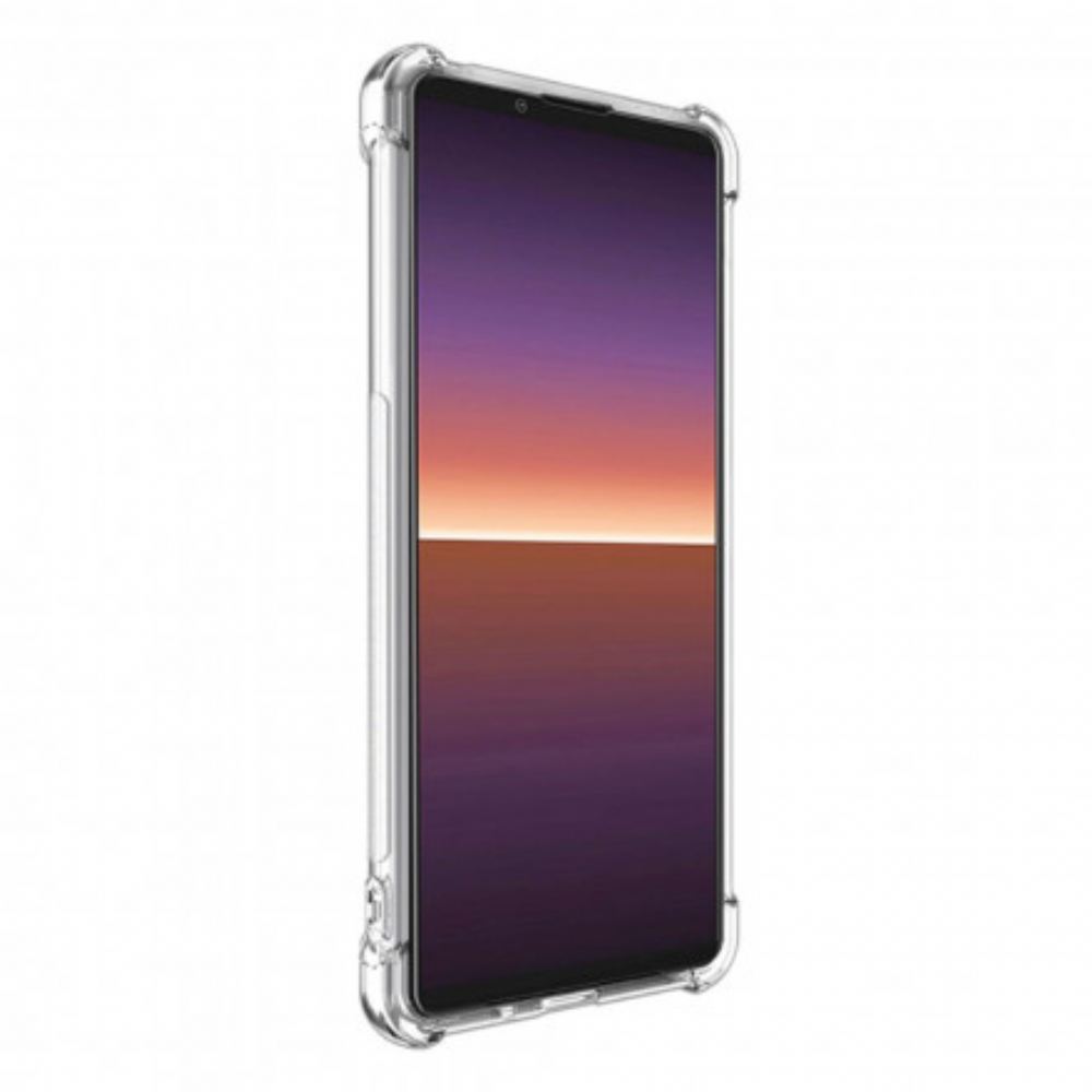 Kryty Na Mobil Na Sony Xperia 1 III Transparentní S Imak Screen Film