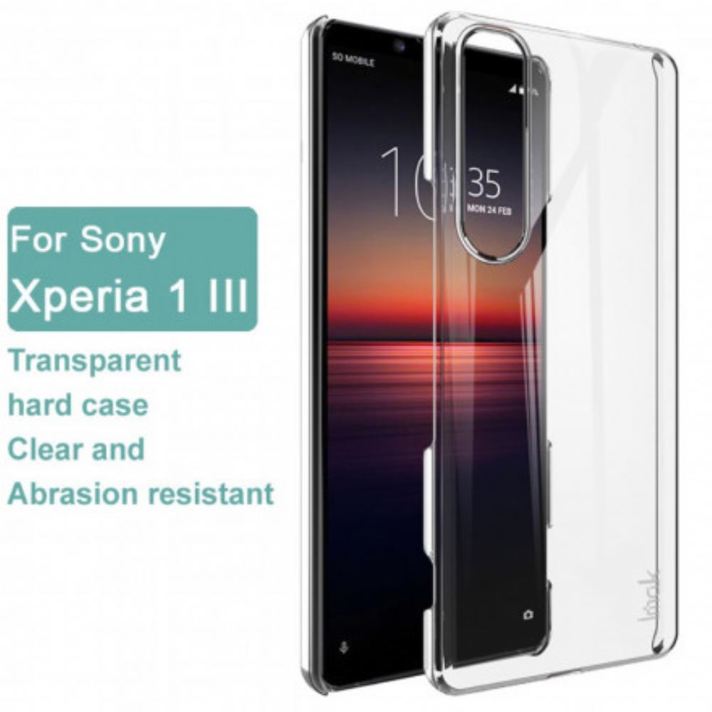 Kryty Na Mobil Na Sony Xperia 1 III Čirý Krystal Imak